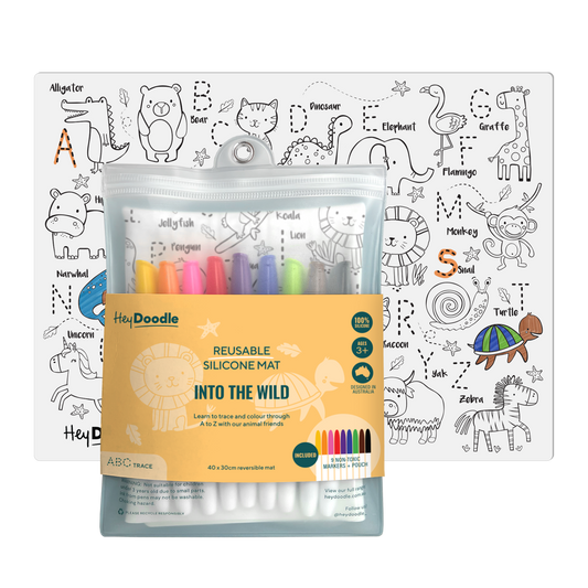 Into the Wild Classic Coloring & Doodle Mat