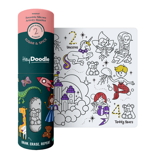 Sugar & Spice Mini Coloring & Doodle Mat