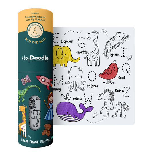 Into the Wild Mini Coloring & Doodle Mat