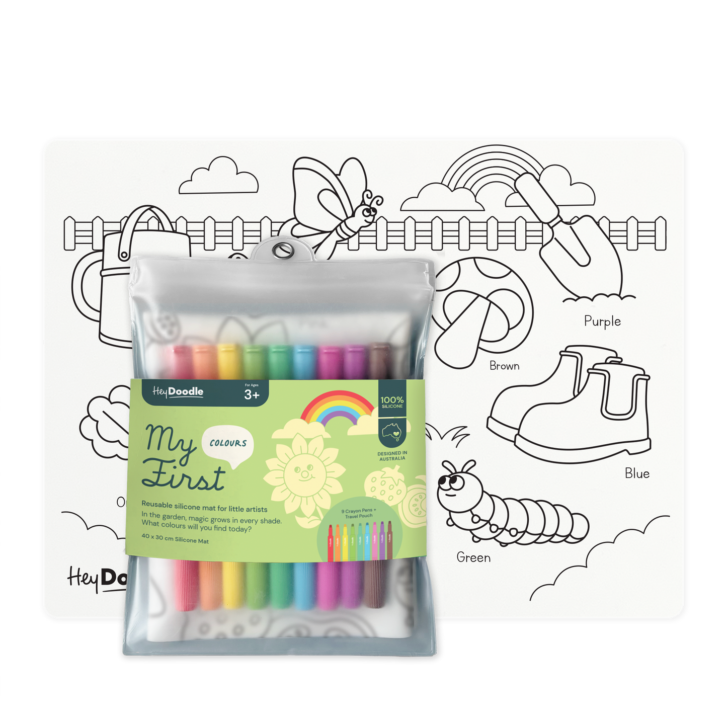 My First Colors Coloring & Doodle Mat