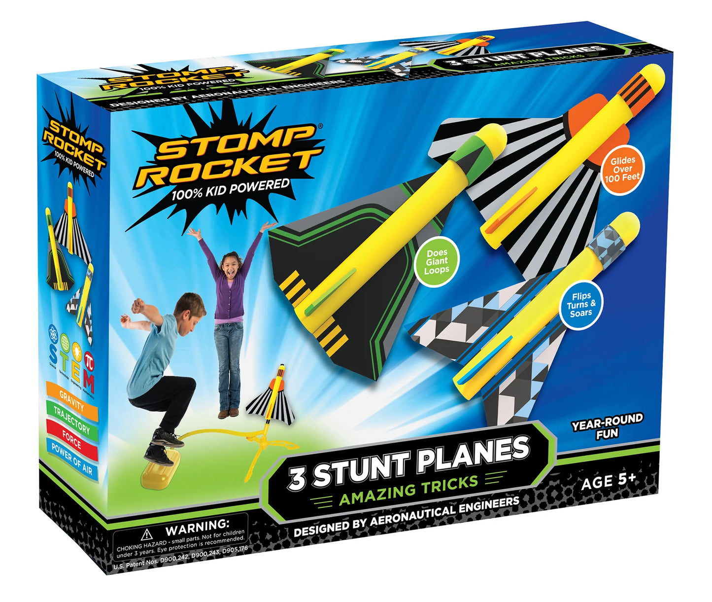 Stomp Rocket Stunt Planes