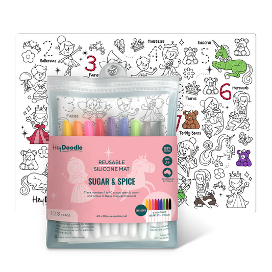 Sugar & Spice Classic Coloring & Doodle Mat