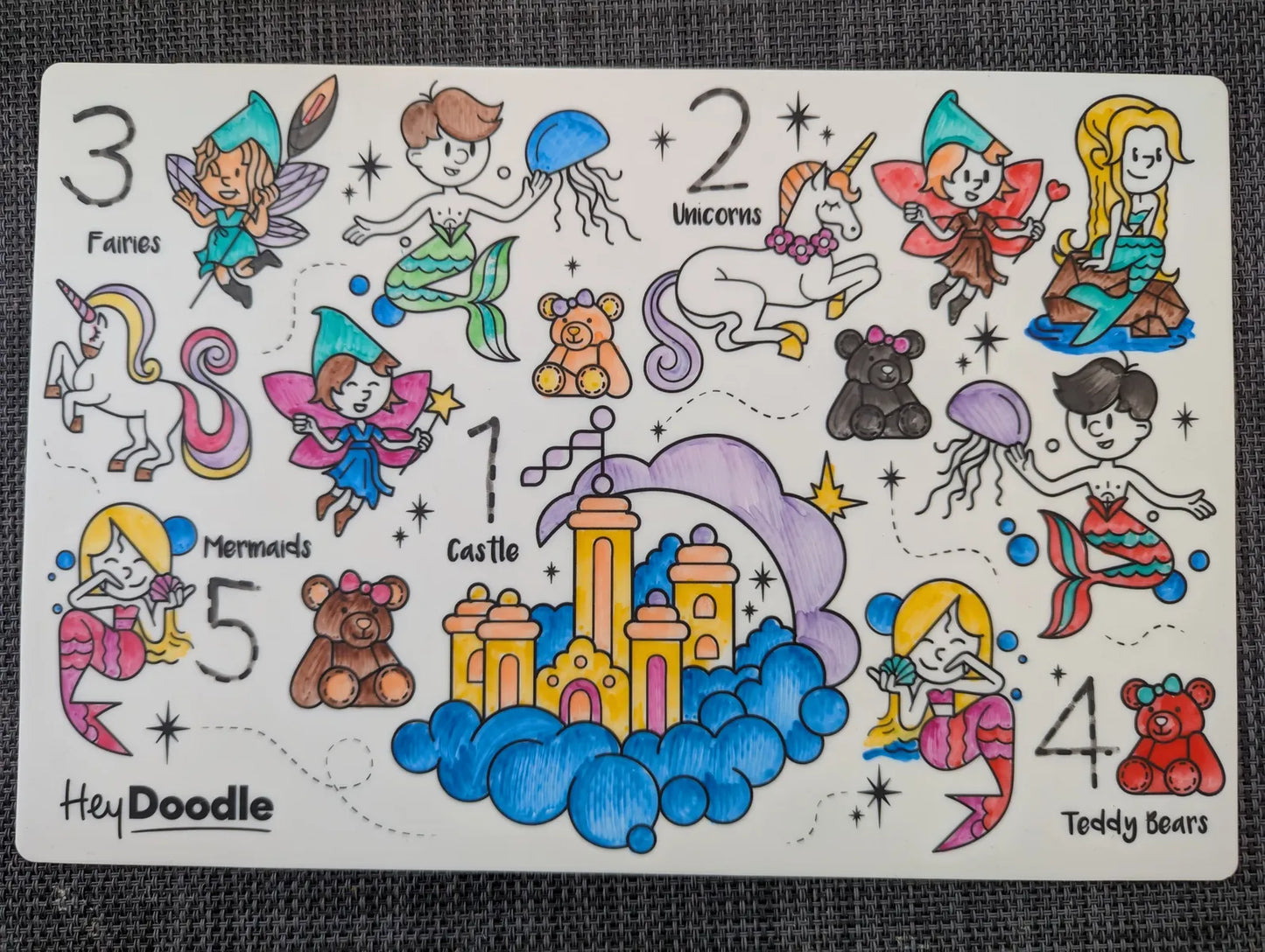 Sugar & Spice Mini Coloring & Doodle Mat