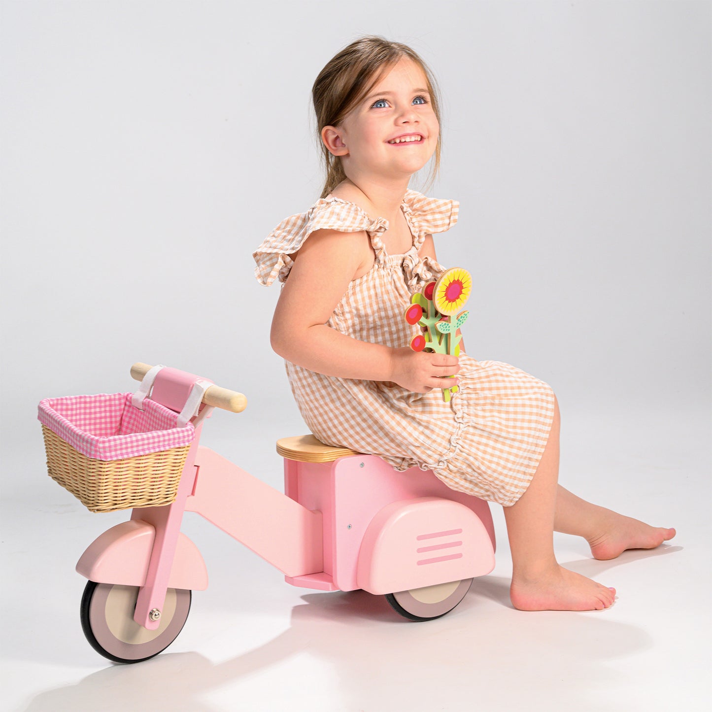 Scooter With Basket