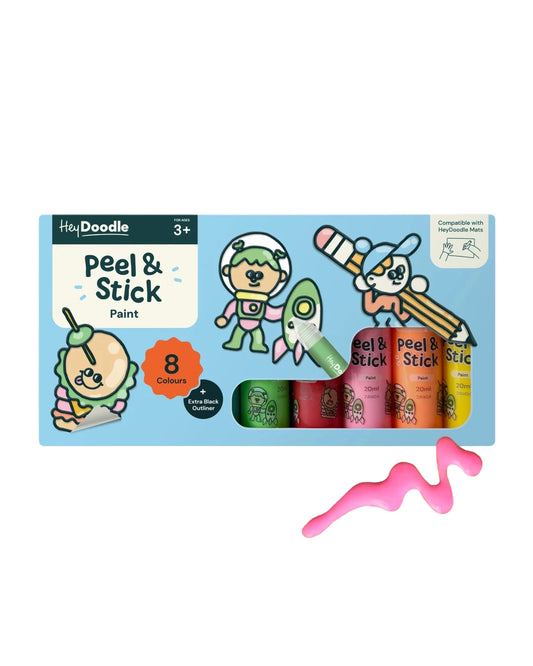 Solid Peel & Stick Paint - Easy Peel and Stickable Colors