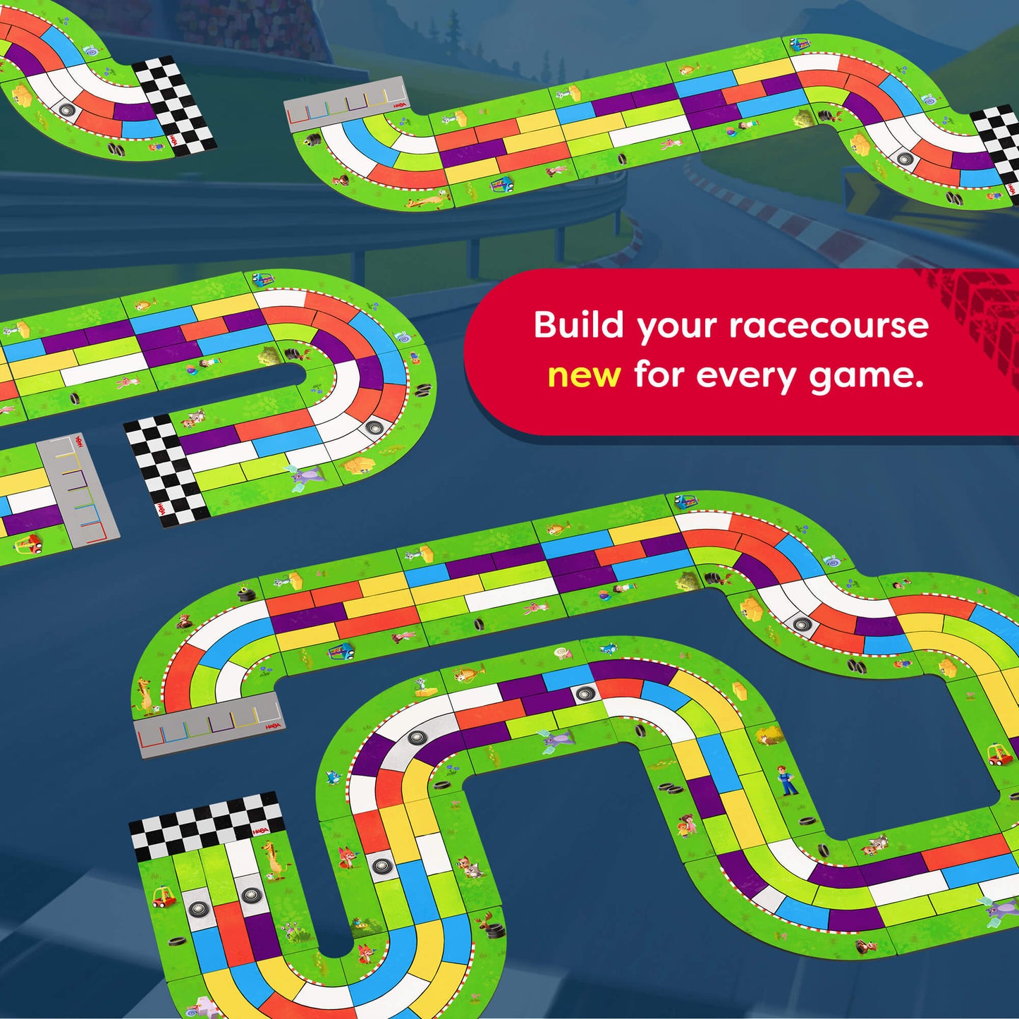 Monza Car Racing Board Game