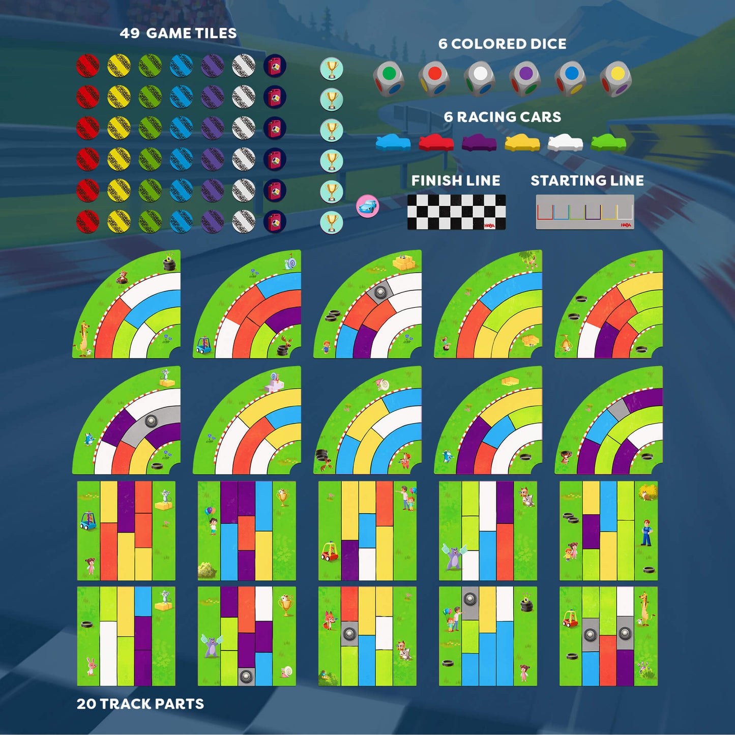 Monza Car Racing Board Game