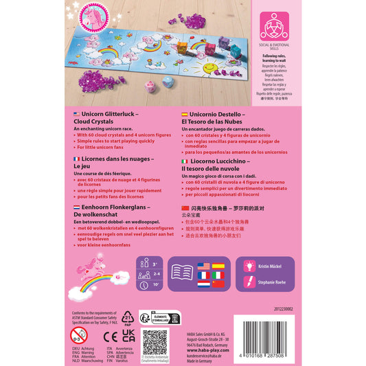 Unicorn Glitterluck – Cloud Crystals Game
