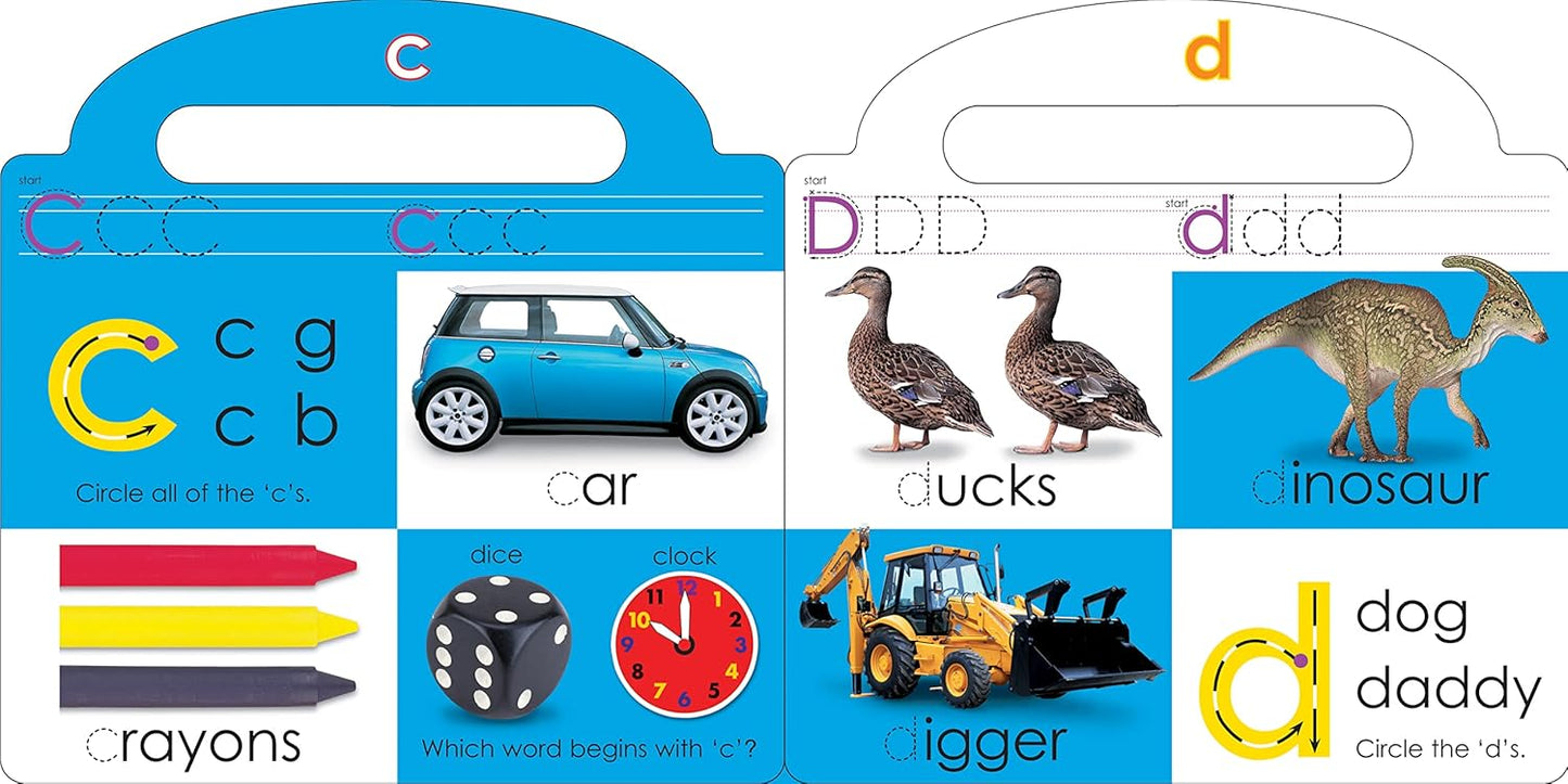 Wipe Clean: Letters: An Introduction to writing the ABCs