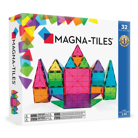 MAGNA-TILES® Classic 32-Piece Set