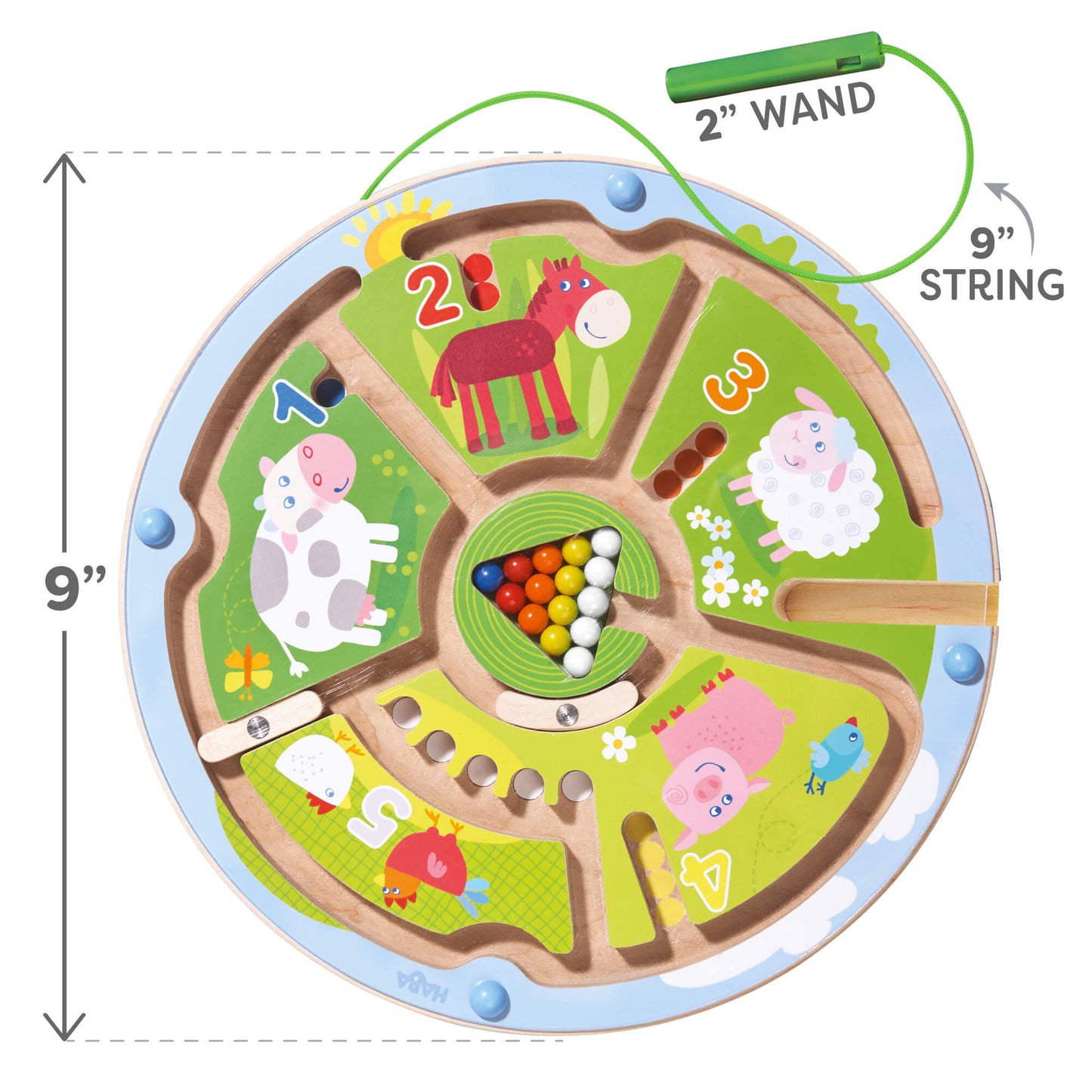 Numbers Maze Magnetic Game