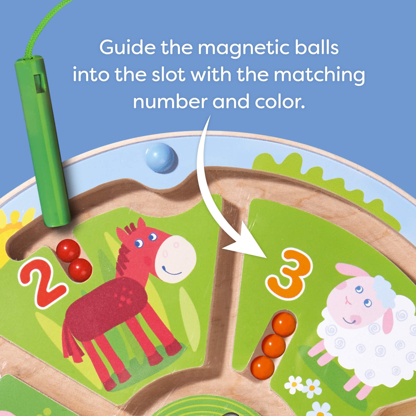 Numbers Maze Magnetic Game